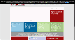 Desktop Screenshot of biessebrevetti.com